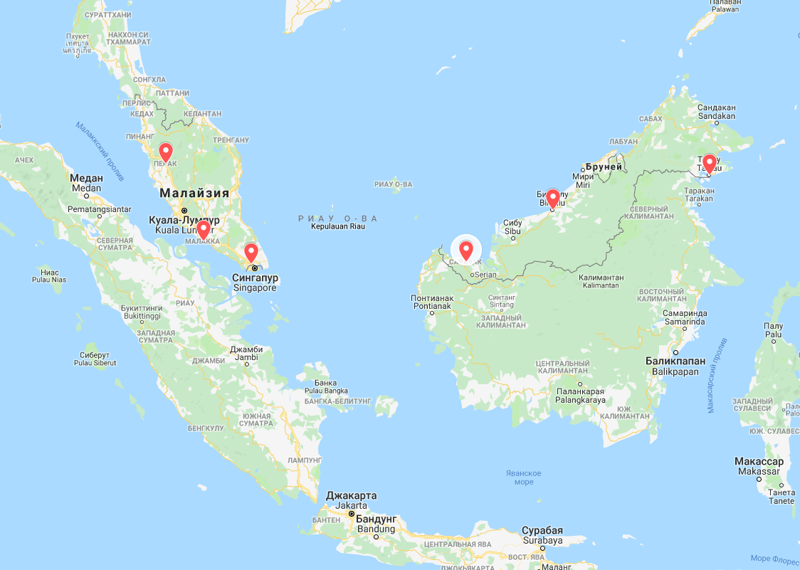 Где находится малайзия